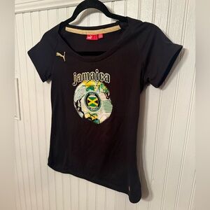 Puma Jamaica XS Black Tshirt